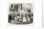 Reception Ll. Mm. At the Palais De L'Industrie, by Prince Napoleon and the Commission of the Exhibition. Paris, France, Exposition Universelle by Anonymous