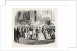 Reception Ll. Mm. At the Palais De L'Industrie, by Prince Napoleon and the Commission of the Exhibition. Paris, France, Exposition Universelle by Anonymous