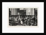 Salon of 1855. Belgian School. The Trentaines De Bertal De Haze, Engraving by Anonymous