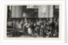 Salon of 1855. Belgian School. The Trentaines De Bertal De Haze, Engraving by Anonymous
