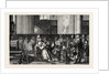 Salon of 1855. Belgian School. The Trentaines De Bertal De Haze, Engraving by Anonymous
