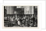 Salon of 1855. Belgian School. The Trentaines De Bertal De Haze, Engraving by Anonymous