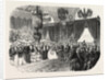 Reception of Hm the King of Sardinia on the Railway Station in Lyon, November 23, 1855. France by Anonymous