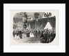 Reception of Hm the King of Sardinia on the Railway Station in Lyon, November 23, 1855. France by Anonymous