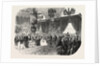Reception of Hm the King of Sardinia on the Railway Station in Lyon, November 23, 1855. France by Anonymous