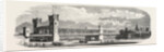 Railway Erquelines Saint-Quentin: The New Bridge of Cologne, 1855 by Anonymous