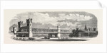 Railway Erquelines Saint-Quentin: The New Bridge of Cologne, 1855 by Anonymous