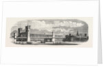 Railway Erquelines Saint-Quentin: The New Bridge of Cologne, 1855 by Anonymous