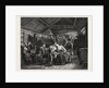 Salon of 1855. Norway. Funerals in Rural Norway, Engraving by Anonymous