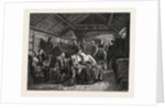 Salon of 1855. Norway. Funerals in Rural Norway, Engraving by Anonymous