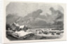 Sweden. Trotting Race on a Lake in Sweden, Engraving 1855 by Anonymous