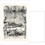 Inauguration of Railway Bordeaux Tonneins: First Section of the Railway Du Midi. According to Mr. Fauche 1855 by Anonymous