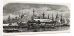 Pontoons, Barrack for Russian Prisoners Injured in the Port of Constantinople (Istanbul), 1855 by Anonymous