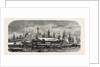 Pontoons, Barrack for Russian Prisoners Injured in the Port of Constantinople (Istanbul), 1855 by Anonymous