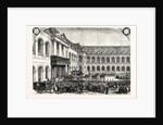 Funeral of Admiral Bruet, Coming from Des Invalides in Paris, France, 1855 by Anonymous