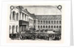 Funeral of Admiral Bruet, Coming from Des Invalides in Paris, France, 1855 by Anonymous