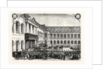 Funeral of Admiral Bruet, Coming from Des Invalides in Paris, France, 1855 by Anonymous