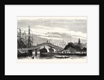 Passage of the Steamer Le Cygne Under the Galata Bridge in Constantinople (Istanbul), 1855 by Anonymous