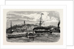 Boarding the Ship Le Cygne by the Austrian Empress, 1855 by Anonymous