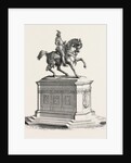 Equestrian Statue of Francis I to the Court of the Louvre, 1855 by Anonymous