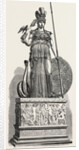 Salon of 1855. Minerva of the Parthenon, Engraving by Anonymous