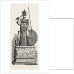 Salon of 1855. Minerva of the Parthenon, Engraving by Anonymous