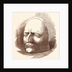 Posthumous Mask of Sir Isaac Newton by Anonymous