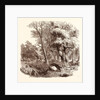 Otter Hunting, Wildlife, River by Anonymous
