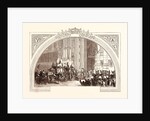 Opening of Parliament, February 3, 1852 by Anonymous