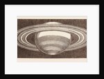 Planet Saturn As Seen in November, 1852, But Altered for a Non-Inverting Telescope by Anonymous