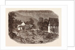 Great Flood at Brecon, South Wales, July 9, 1853 by Anonymous