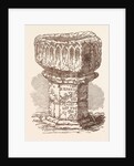 October 13th, St. Edward the Confessor's Day: The Confessor's Font, from Islip by Anonymous