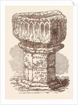 October 13th, St. Edward the Confessor's Day: The Confessor's Font, from Islip by Anonymous