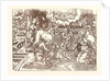 The Nativity, from a Scarce Print by Anonymous