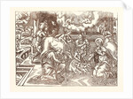 The Nativity, from a Scarce Print by Anonymous