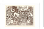 The Nativity, from a Scarce Print by Anonymous