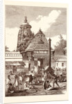Juggernaut: The Entrance to the Temple. Jagannath Temple in Puri, Orissa, India by Anonymous