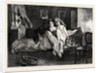 Girls in Bed, Girl Near the Window by Anonymous