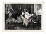 Girls in Bed, Girl Near the Window by Anonymous