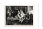 Girls in Bed, Girl Near the Window by Anonymous