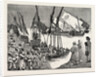 Departure of the Mudir's Troops from Dongola for Ambukol from a Sketch by Mr. F. Villiers, Our Special Artist with the Nile Expedition by Anonymous