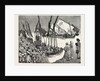 Departure of the Mudir's Troops from Dongola for Ambukol from a Sketch by Mr. F. Villiers, Our Special Artist with the Nile Expedition by Anonymous