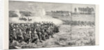 The Nile Expedition a Sham Fight Between the Camel Corps and the Royal Sussex Regiment from a Sketch by a Military Officer by Anonymous
