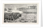 The Nile Expedition a Sham Fight Between the Camel Corps and the Royal Sussex Regiment from a Sketch by a Military Officer by Anonymous