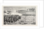 The Nile Expedition a Sham Fight Between the Camel Corps and the Royal Sussex Regiment from a Sketch by a Military Officer by Anonymous