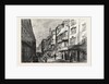 Old Houses in Wych Street, London, Demolished by Anonymous