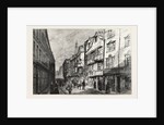 Old Houses in Wych Street, London, Demolished by Anonymous