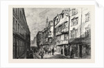 Old Houses in Wych Street, London, Demolished by Anonymous
