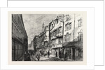 Old Houses in Wych Street, London, Demolished by Anonymous