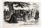 Envoys from Abyssinia Presenting King John's Gifts to Queen Victoria at Osborne by Anonymous